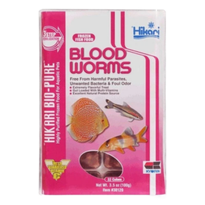 Hikari Bio-Pure Blood Worms 100g - 32 Cubes
