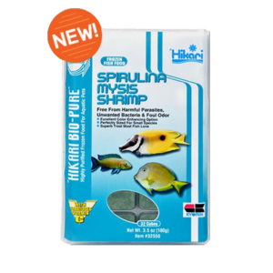Hikari Frozen Spirulina Mysis Shrimp 100g - 32 Cubes