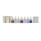 API Reef Master Test Kit 4 In 1 — SKU: APH305 — Image 2 — Product Specifications & Highlights Key Features 4 Critical Reef Tests: Measures Calcium (Ca²⁺), Carbonate Hardness (KH), Phosphate (PO₄³⁻), and Nitrate (NO₃⁻) High Precision & Accuracy: Liquid titration and colourimetric methods deliver reliable results for delicate reef species. Comprehensive Kit: Includes 7 liquid test reagent bottles, 4 glass test tubes with snap caps, a holding tray, and laminated colour charts. High Yield Value: Performs over 500 total tests across all four testing parameters. Product Details Brand: API SKU: APH305 Product Type: Testing / Reef & Marine Test Kit Target Environment: Marine & Reef Aquariums Additional Information