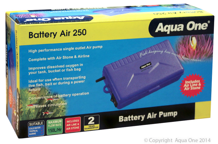 Battery Air 250 Air Pump Portable 150lh