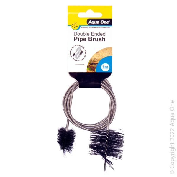 Double Ended Flexible Pipe Hose Brush 1m - Oasis Aquariums Australia
