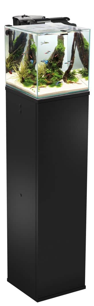 Aquael Fish & Shrimp Set Duo Cabinet Black