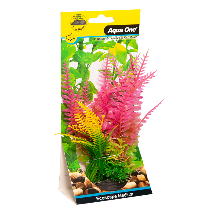 Ecoscape Medium Liquorice Fern/fern Pink