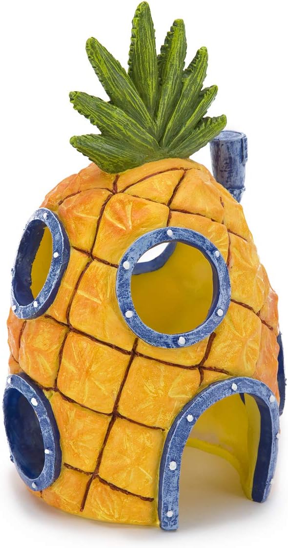 Spongebob Squarepants “pineapple Home” With Swim Through Holes Resin Replica