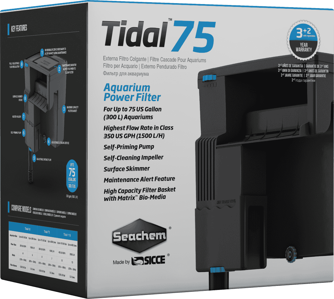 Seachem Tidal 75 Hangon Filter 285l