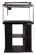 Horizon 65 Glass Starter Kit W Stand 65l 60 W X 30 D X 36+61cm H