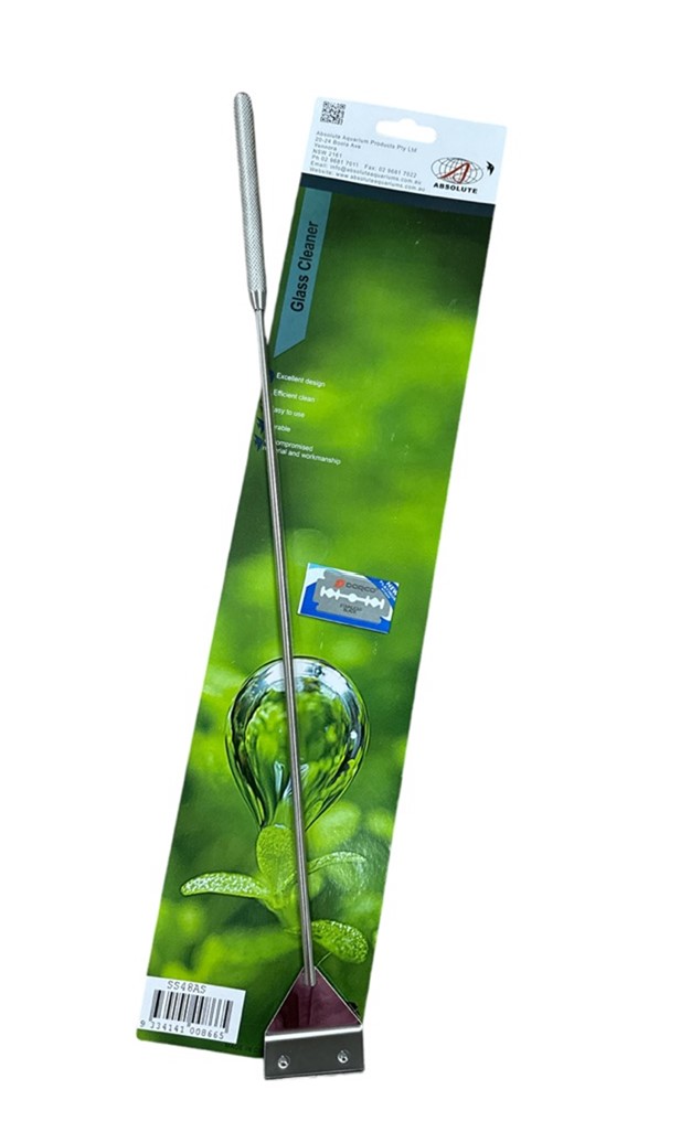 Stainless Steel Aquarium Glass Cleaners; 65cm