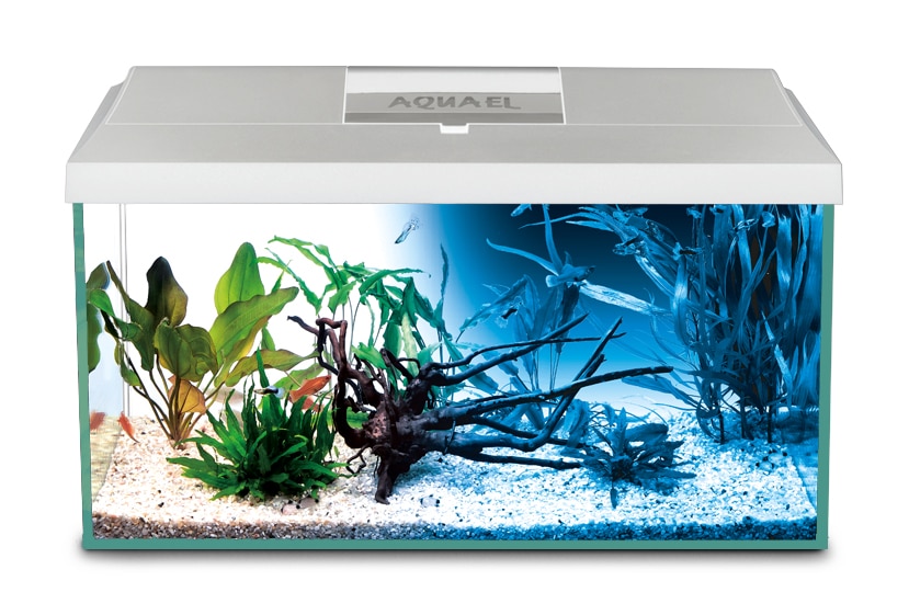 Aquael Leddy Day and Night Aquarium Set (White)