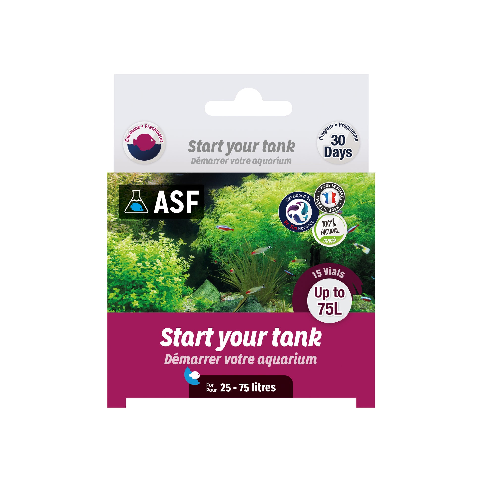ASF L’Unidose Start Up – Freshwater Nano 75L