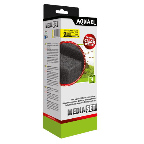 Aquael Sponge Turbo Filter 1000/1500/2000 (2pcs)