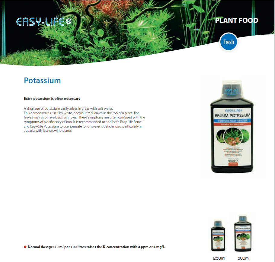 Easy-life Kalium/potassium (potassium Plant Fertilizer) 500ml