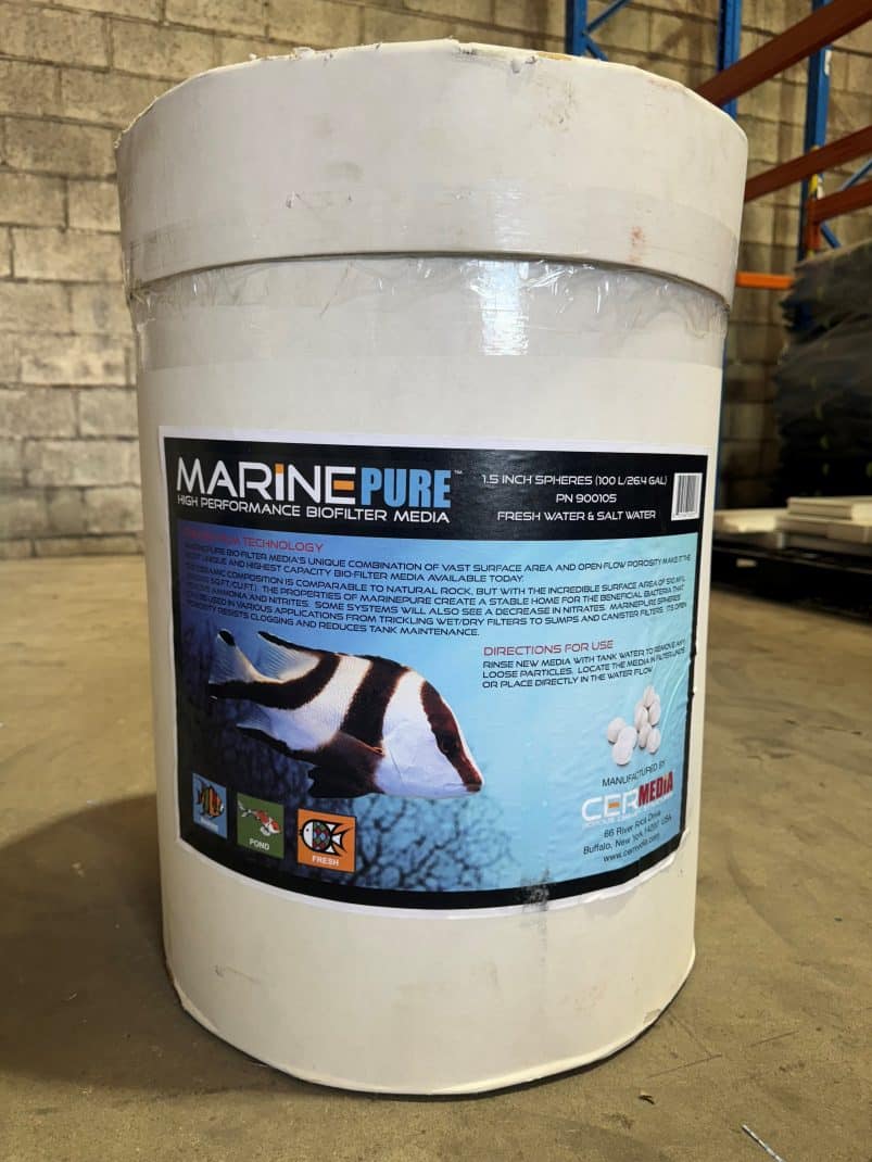 Marinepure Spheres 100l Drum