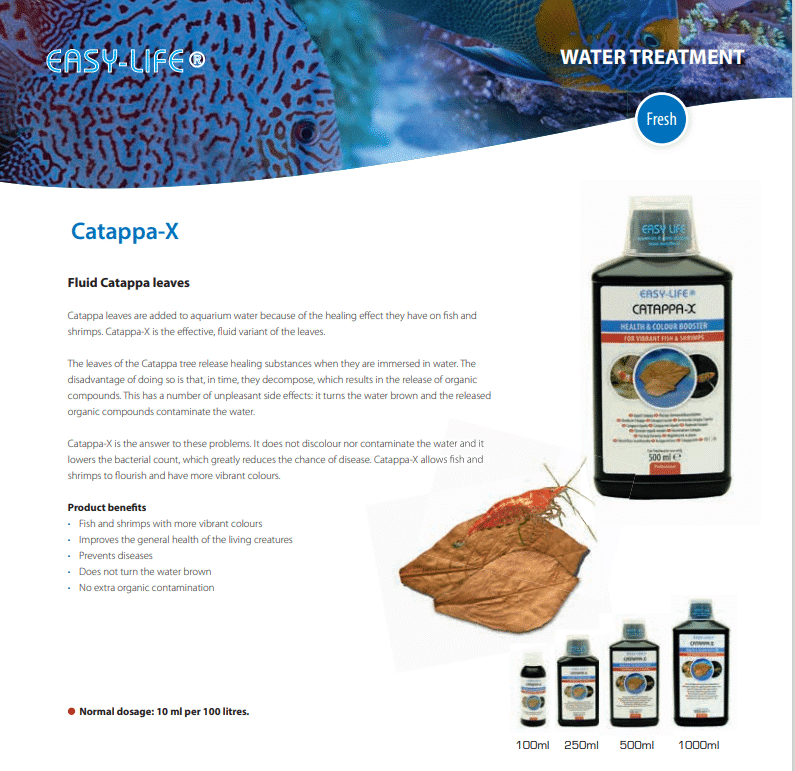 Easy-life Catappa-x (indian Almond Leaf Extract) 250ml