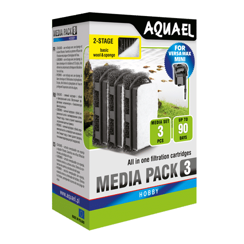 Aquael Versamax-mini Standard Media Pack (3pk)