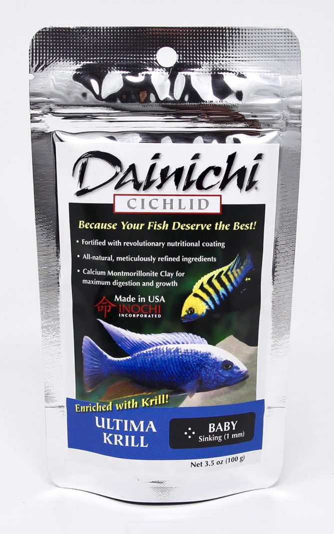 Dainichi Ultima Krill 100g Baby (1mm) Sinking Pellets