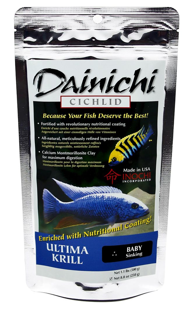 Dainichi Ultima Krill 250g Baby (1mm) Sinking Pellets