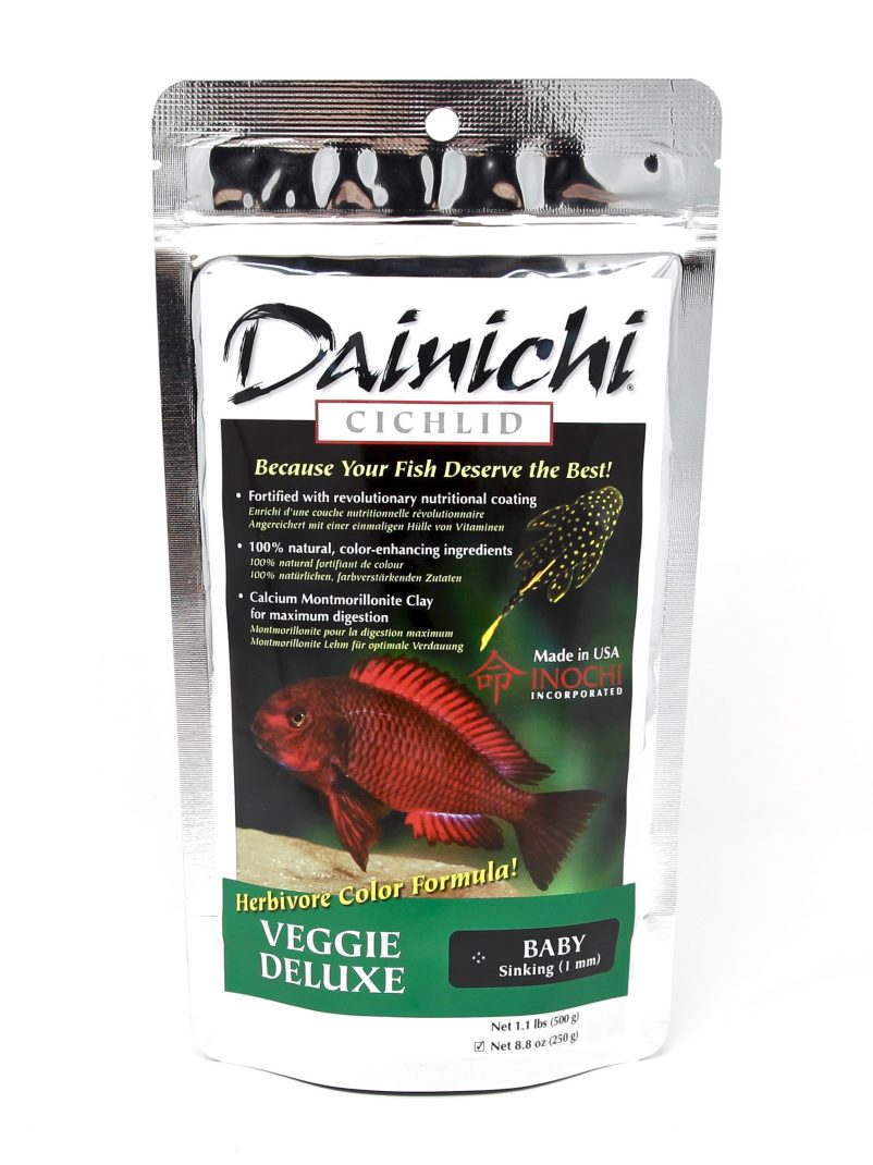 Dainichi Veggie Deluxe 250g Baby (1mm) Sinking Pellets