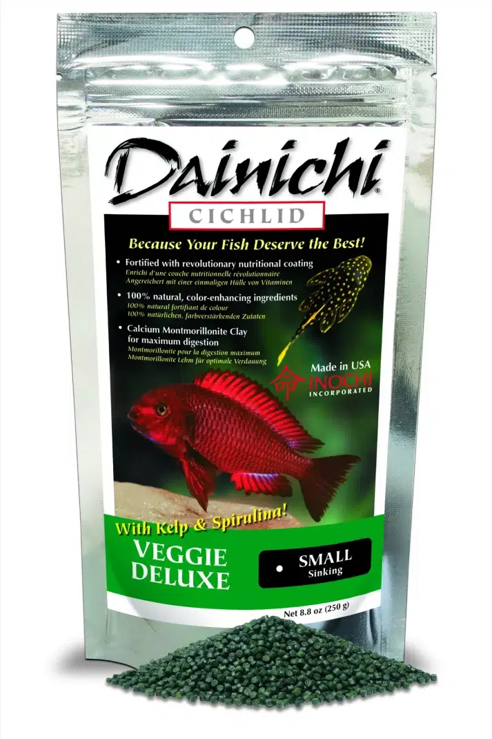 Dainichi Veggie Deluxe 250g Small (3mm) Sinking Pellets