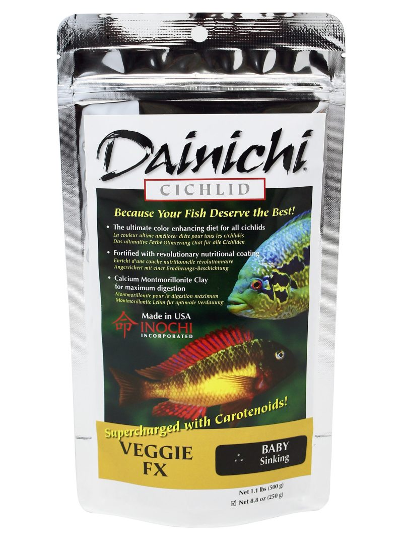 Dainichi Veggie Fx 250g Baby (1mm) Sinking Pellets