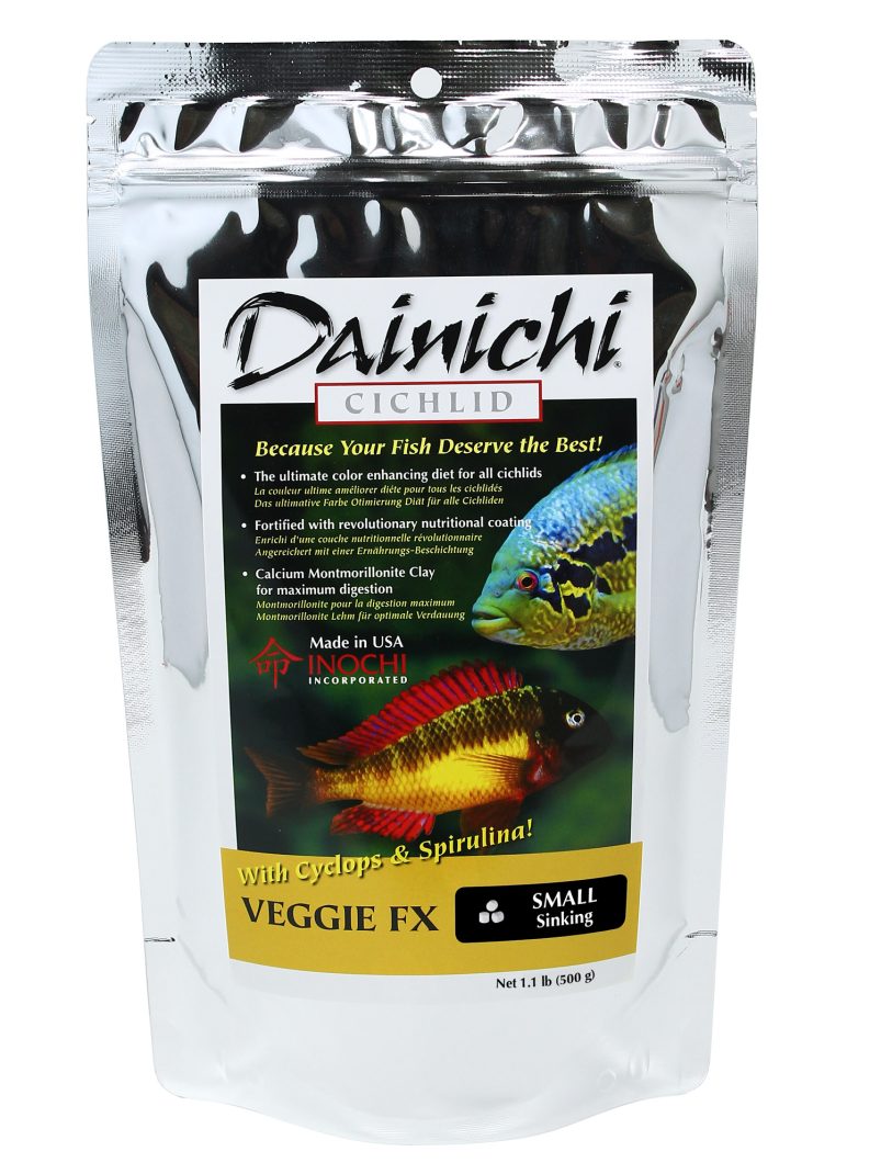 Dainichi Veggie Fx 500g Small (3mm) Sinking Pellets