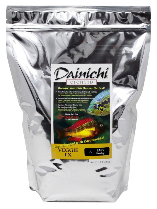 Dainichi Veggie Fx 2.5kg Baby (1mm) Sinking Pellets