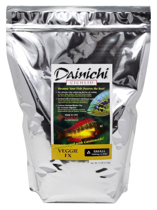 Dainichi Veggie Fx 2.5kg Small (3mm) Sinking Pellets