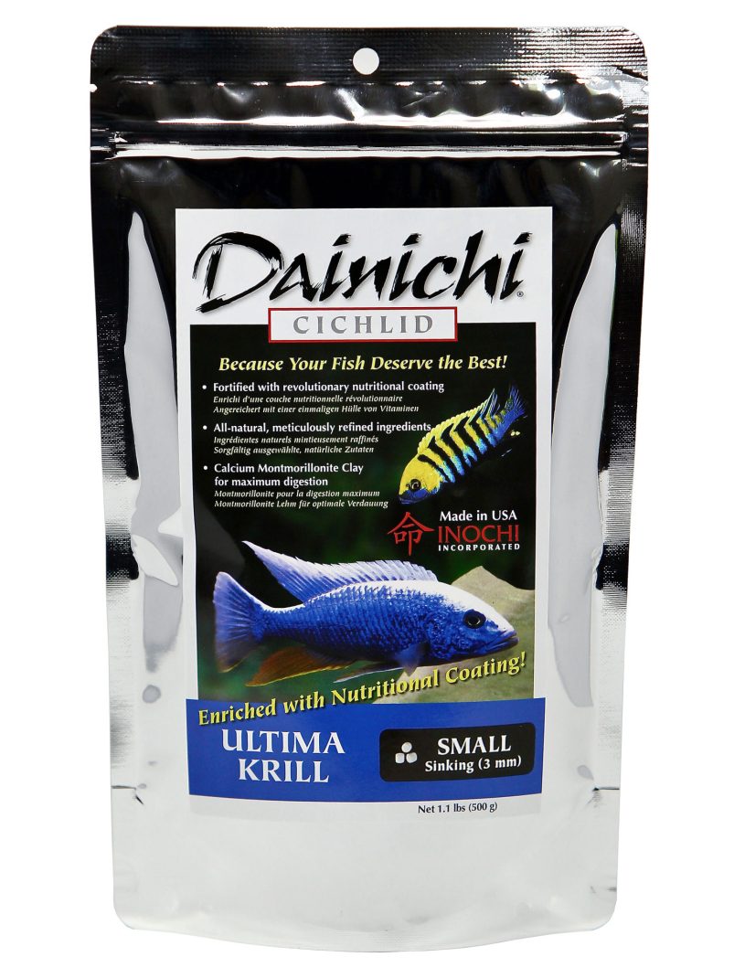 Dainichi Ultima Krill 500g Small (3mm) Sinking Pellets