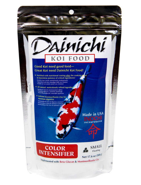 Dainichi Koi Color Intensifier 500g Small (3mm) Floating Pellets