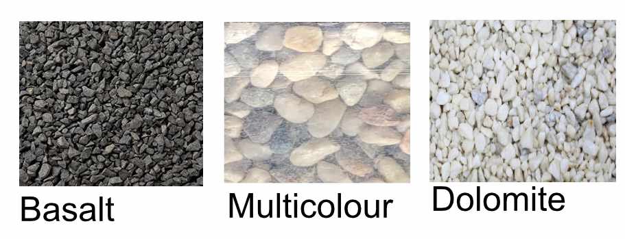 Aquael Multicolor Gravel 5-10mm 2kg
