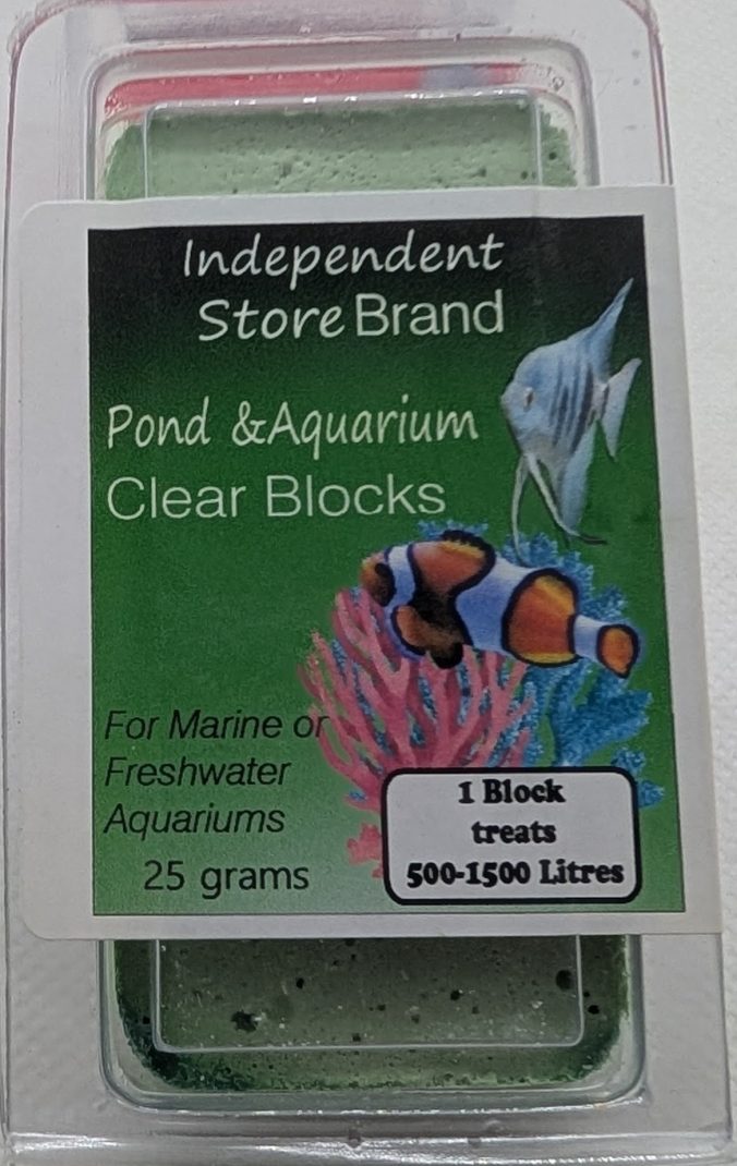 Independent Store Brand Pond Block – Green (500-1500ltr)