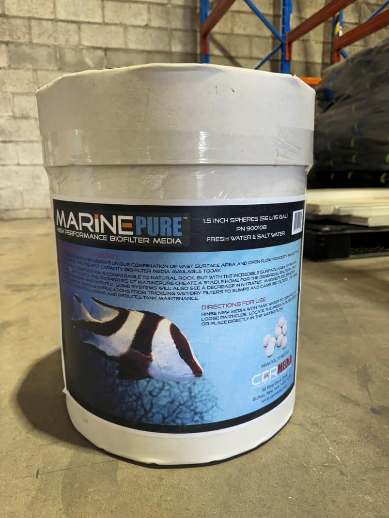 Marinepure Spheres 56l Half-drum