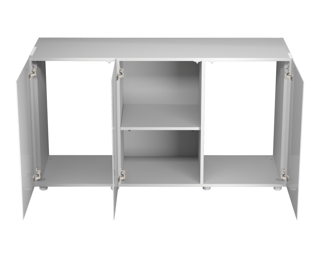 Aquael Glossy 120 White Cabinet