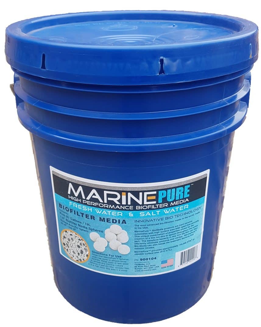 Marinepure Spheres 18.9l Bucket