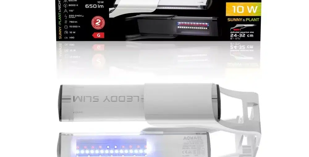 Aquael Leddy Slim Duo 10w Plant & Night White
