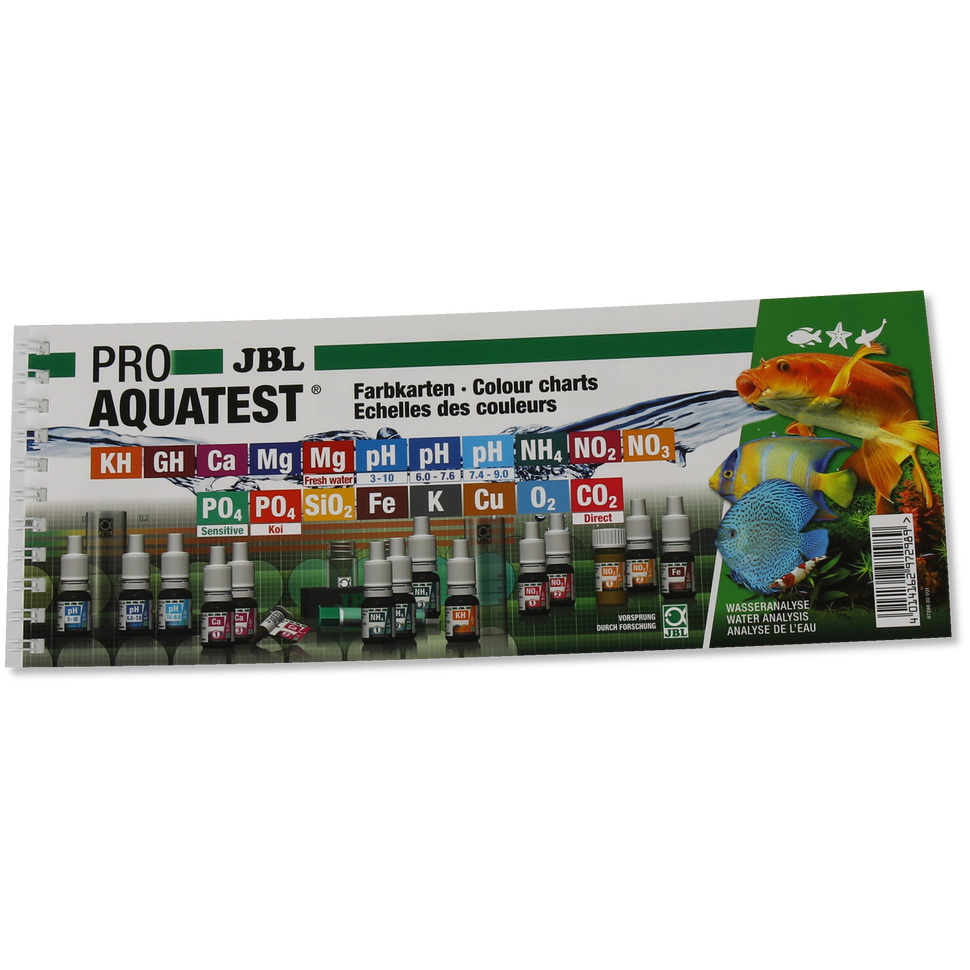 Jbl Spare Parts Test Kit Colour Booklet