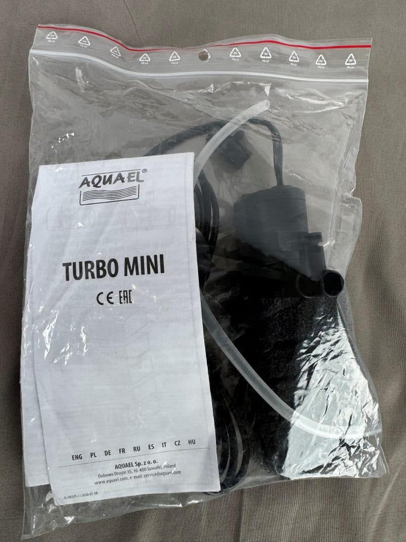 Aquael Turbo Mini Internal Filter (unpackaged)