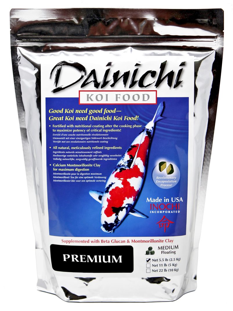 Dainichi Koi Premium 2.5kg Small (3mm) Floating Pellets