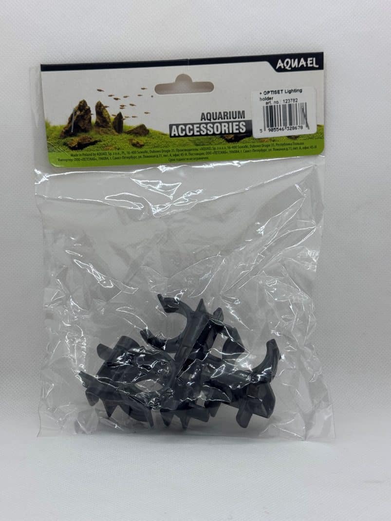 Aquael Leddy Light Holder Clips For Glossy Aquariums (4pc)