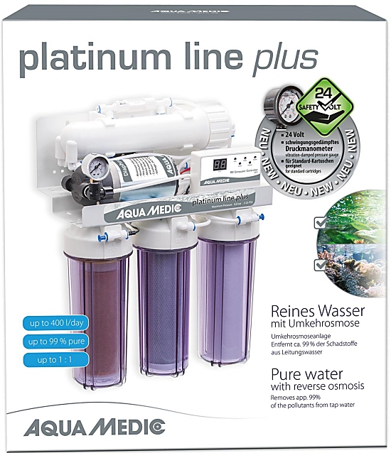 Aqua Medic Platinum Line Plus 24v – 4 Stage Ro Filter