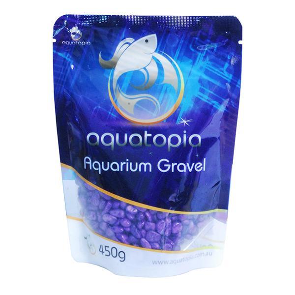 COLOURED GRAVEL PURPLE 450G