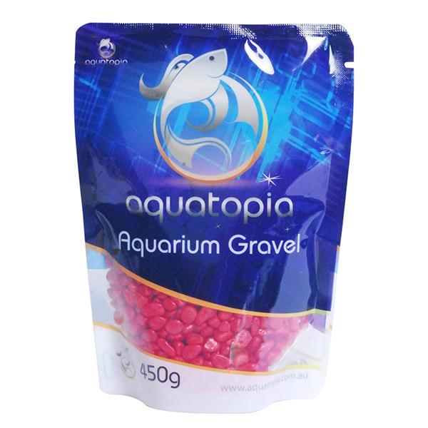COLOURED GRAVEL RED 450G
