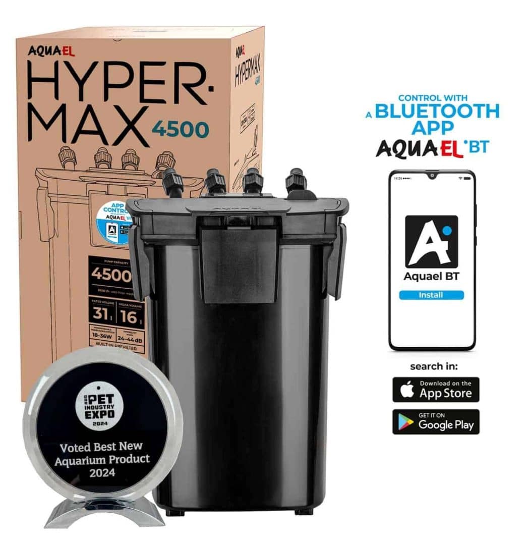 Aquael Hypermax 4500 Bt Canister Filter