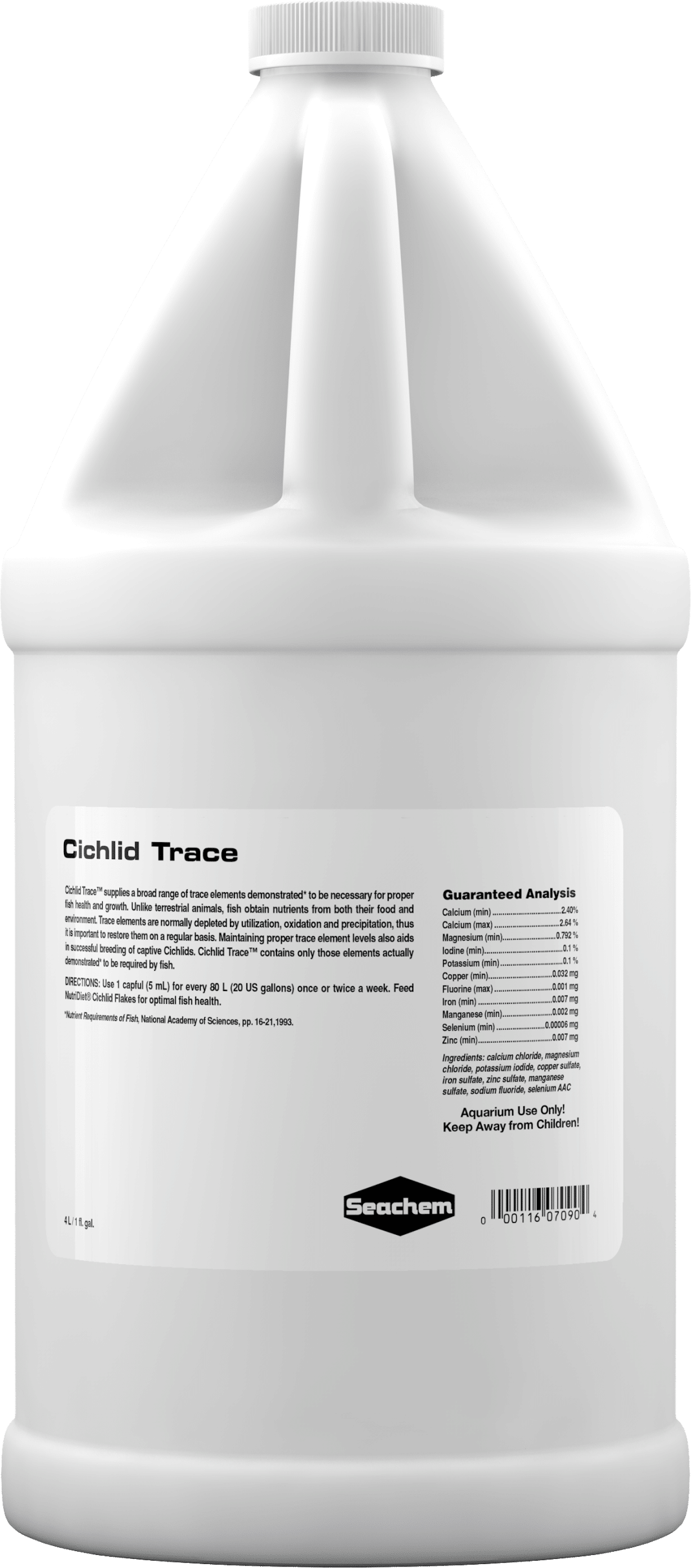 Seachem Cichlid Trace 4l