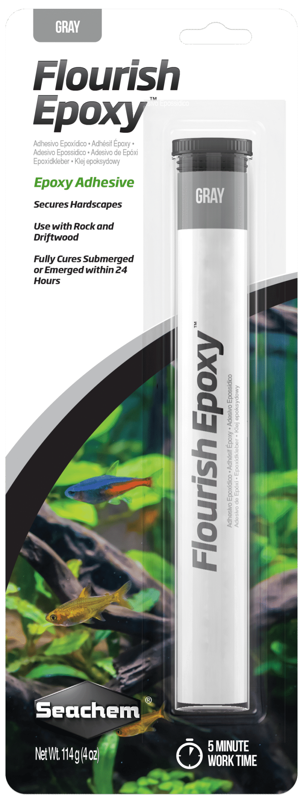 Seachem Flourish Epoxy – Gray 114g