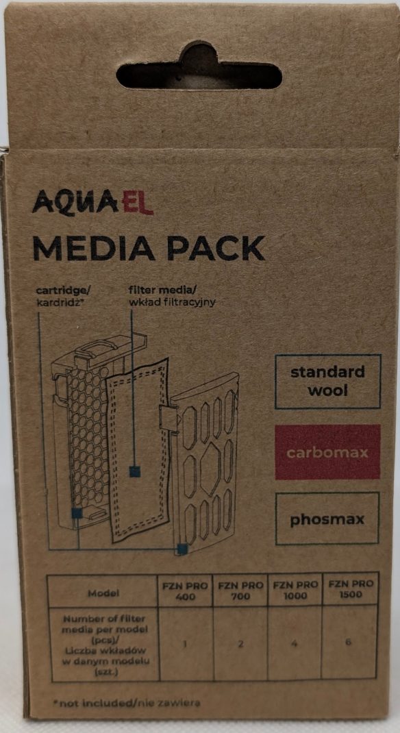 Aquael Fzn Pro – Carbon Media Pack (3pcs)