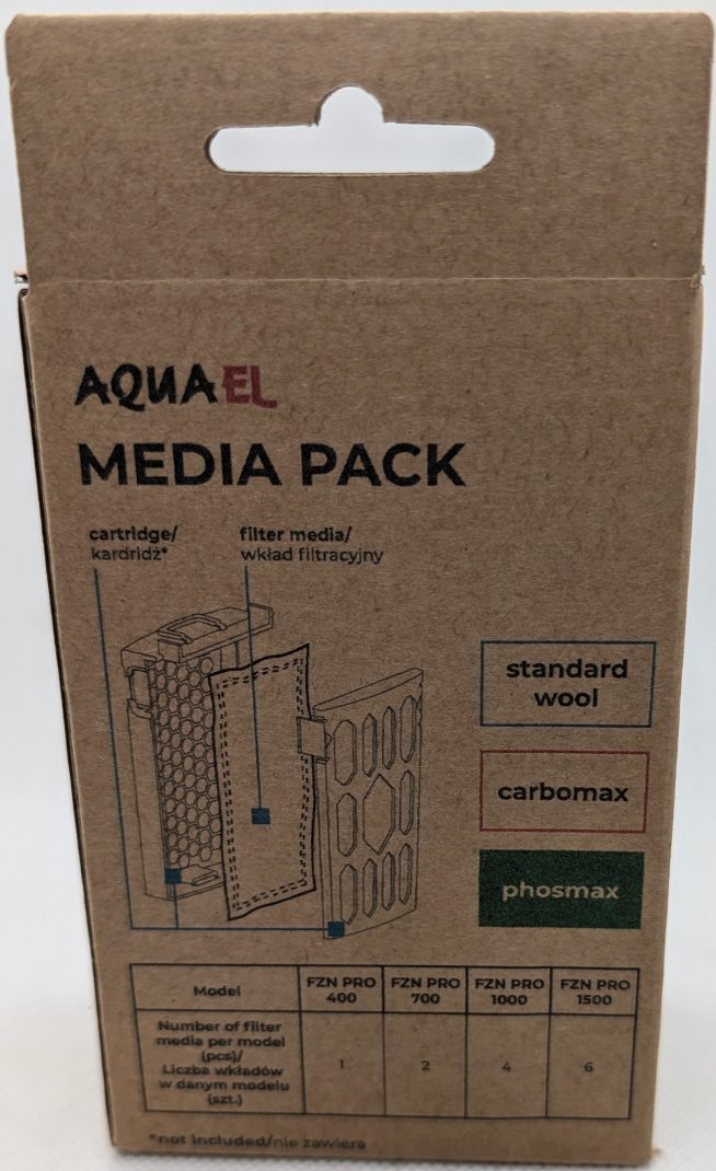 Aquael Fzn Pro – Phosmax Media Pack (3pcs)