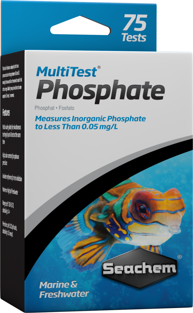 Seachem Multitest: Phosphate 75 Tests