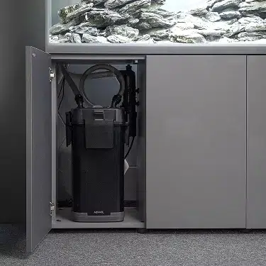 Aquael Glossy 120 Grey Cabinet