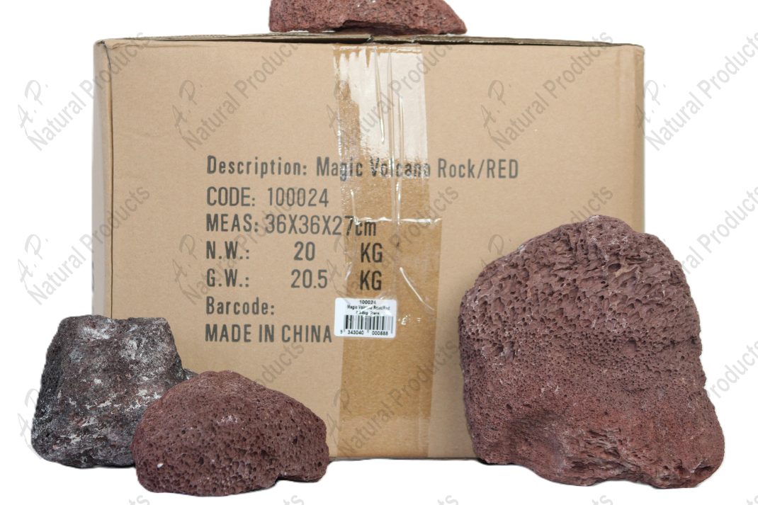 Ap Naturals Volcano Stone-red 20kg