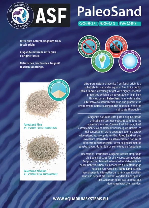 ASF Paleo Sand MEDIUM 25Kg